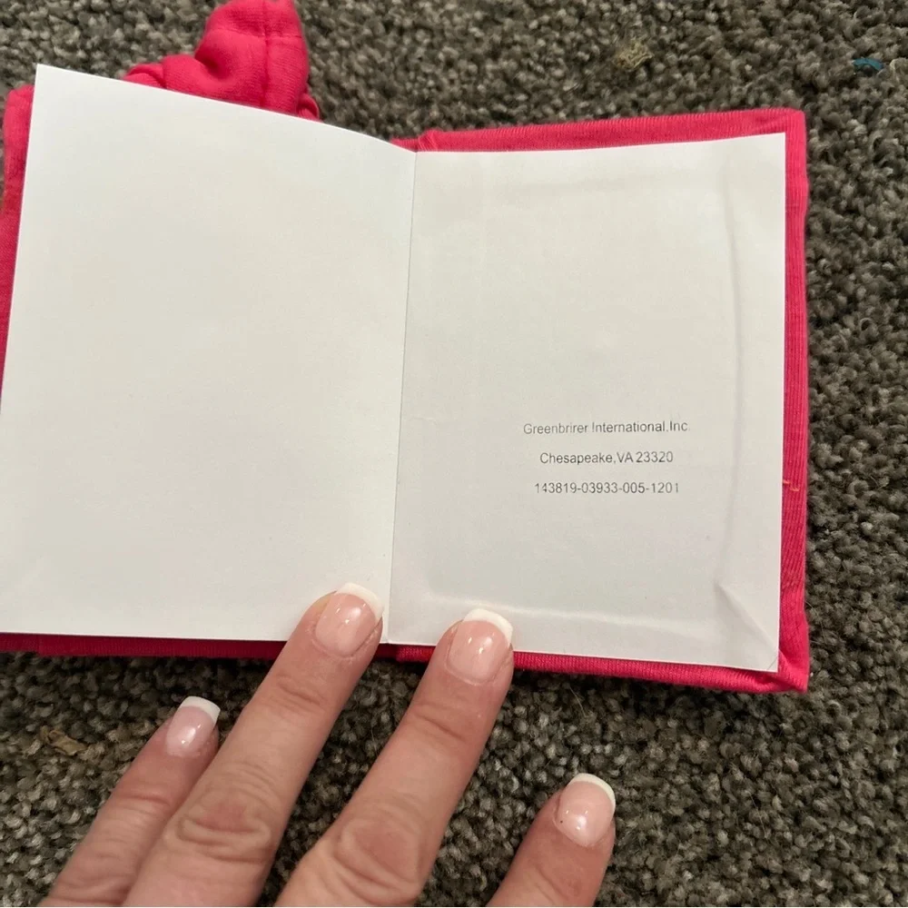 Notebook Hoody Memo Book Note Pad Pink 3
